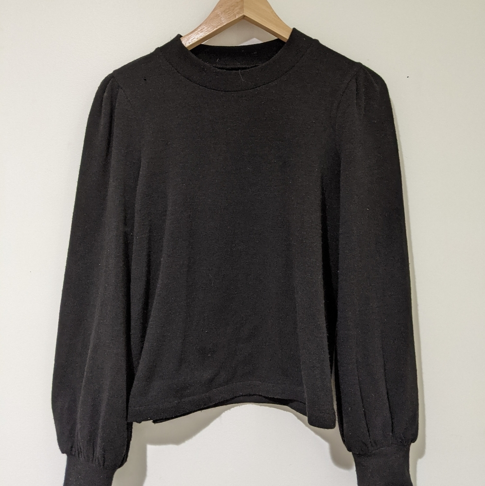 Madewell black pullover sweater